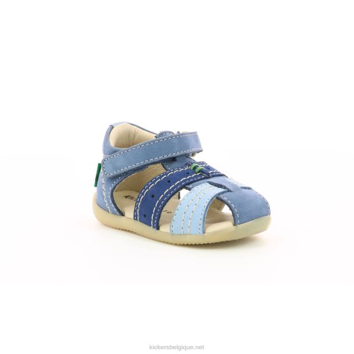 bigbazar-2 bleu tricolore enfants KickersDT22531