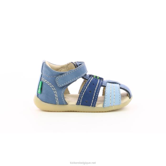 bigbazar-2 bleu tricolore enfants KickersDT22531
