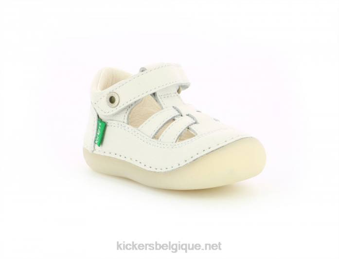 blanc moelleux enfants KickersDT22510
