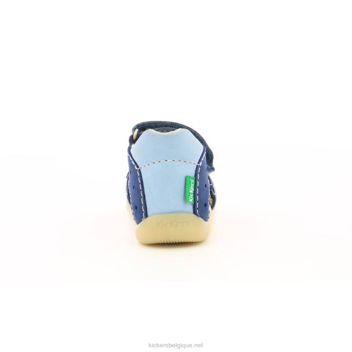 boping-2 bleu tricolore enfants KickersDT22565