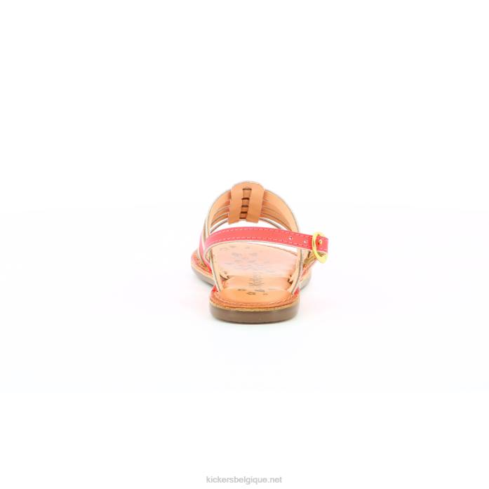 dixon orange corail fluo enfants KickersDT22407