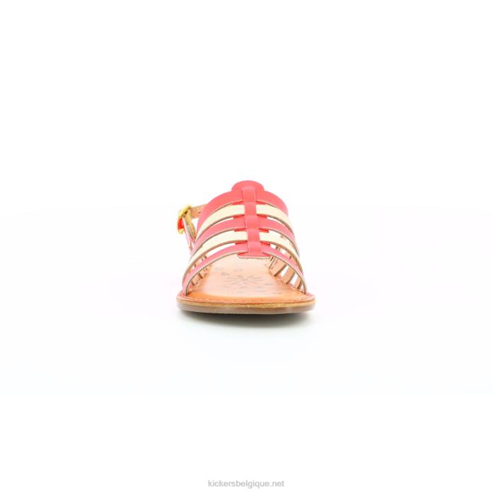 dixon orange corail fluo enfants KickersDT22407