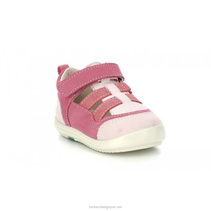 klony rose tricolore enfants KickersDT22420