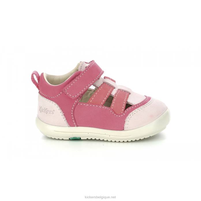 klony rose tricolore enfants KickersDT22420