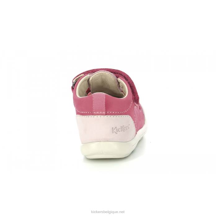 klony rose tricolore enfants KickersDT22420