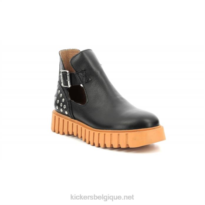 coup de pied fantaisie noir femmes KickersDT22197