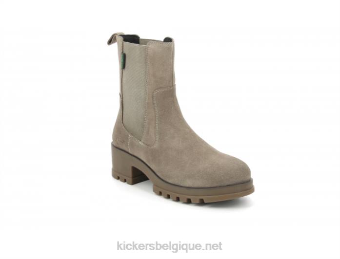 coup de pied heureux argent femmes KickersDT22214