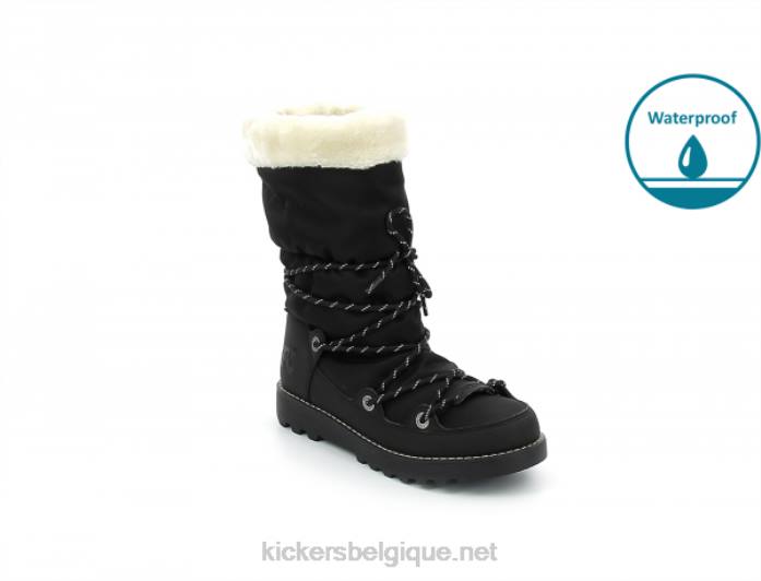 coup de pied neosnow noir femmes KickersDT22233