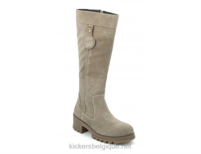 donner un coup de pied d'argent plus élevé femmes KickersDT22226
