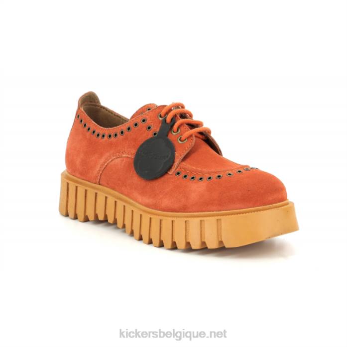 coup de pied célèbre autre orange femmes KickersDT22138