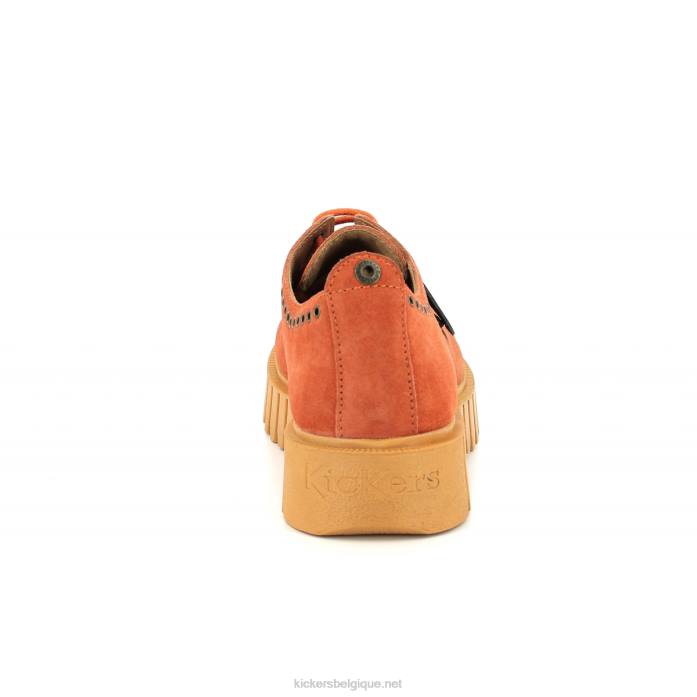 coup de pied célèbre autre orange femmes KickersDT22138