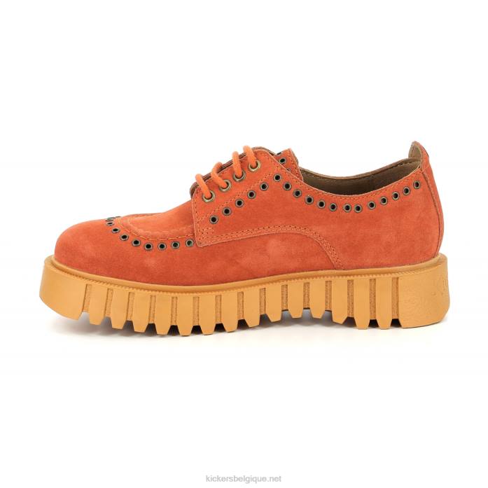 coup de pied célèbre autre orange femmes KickersDT22138