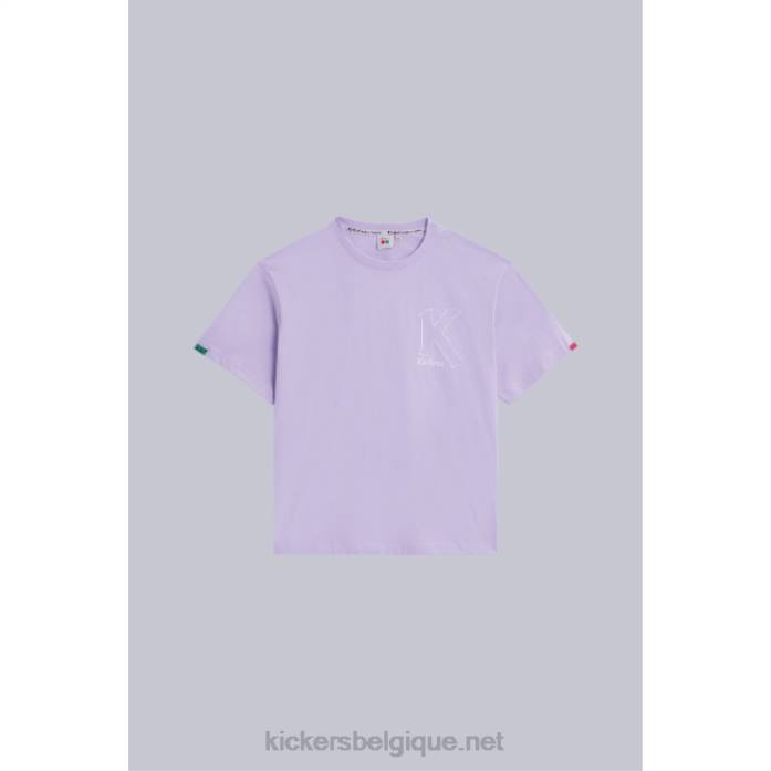tee shirt big k violet unisexe KickersDT221033